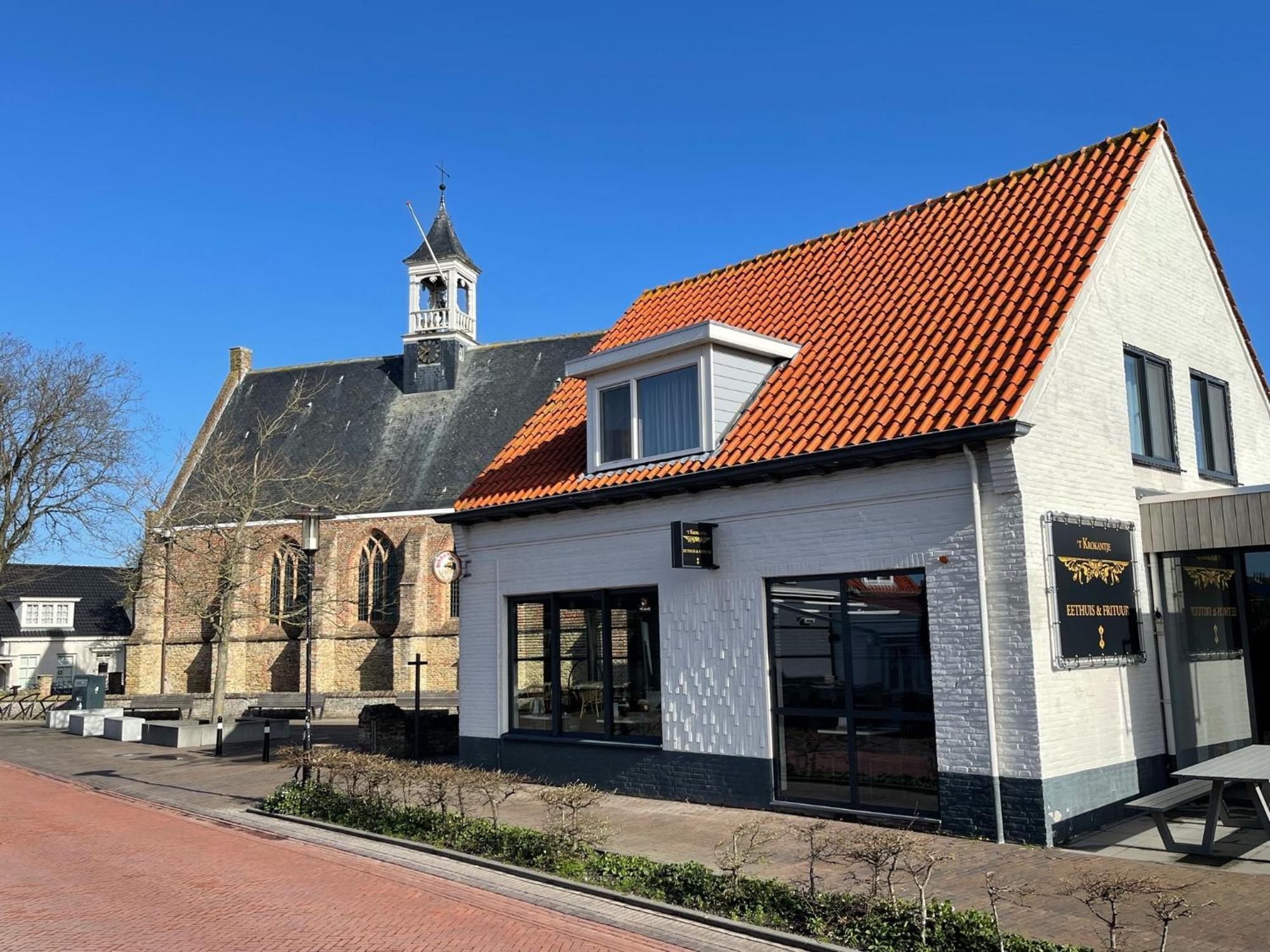 Hotel Restaurant De Boekanier Vrouwenpolder Eksteriør bilde